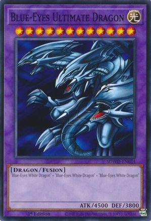 Blue-Eyes Ultimate Dragon (SDWD-EN034) - Structure Deck: Blue-Eyes White Destiny 1st Edition