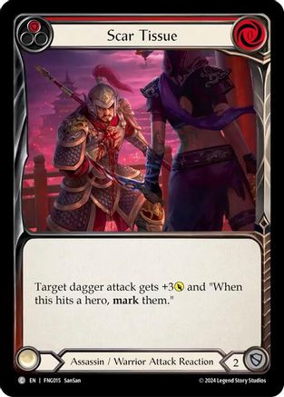 Scar Tissue (Red) [FNG015] (The Hunted Fang Blitz Deck)