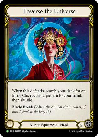 Traverse the Universe [FAB228] (Promo)  Cold Foil