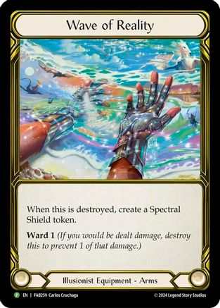 Wave of Reality [FAB259] (Promo)  Cold Foil