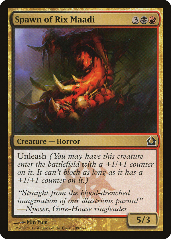 Spawn of Rix Maadi [Return to Ravnica]