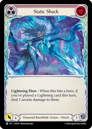 Static Shock (Red) [AST016] (Armory Deck: Aurora)