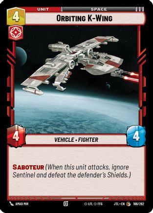 Orbiting K-Wing (166/262) (166/262) [Jump to Lightspeed]