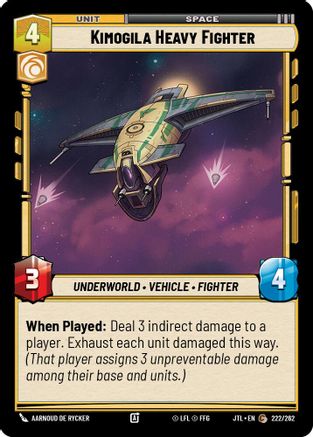 Kimogila Heavy Fighter (222/262) (222/262) [Jump to Lightspeed]