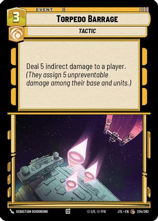 Torpedo Barrage (234/262) (234/262) [Jump to Lightspeed]