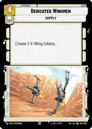 Dedicated Wingmen (254/262) (254/262) [Jump to Lightspeed]