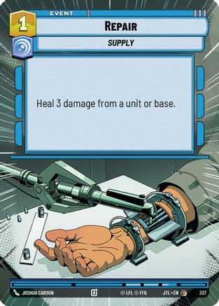 Repair (337) (Hyperspace) (337) [Jump to Lightspeed]