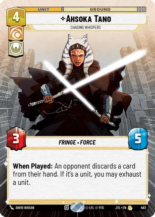 Ahsoka Tano - Chasing Whispers (463) (Hyperspace) (463) [Jump to Lightspeed]
