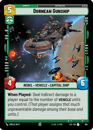 Dornean Gunship (614) (614) [Jump to Lightspeed]