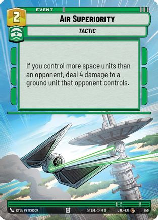 Air Superiority (859) (Hyperspace Foil) (859) [Jump to Lightspeed]
