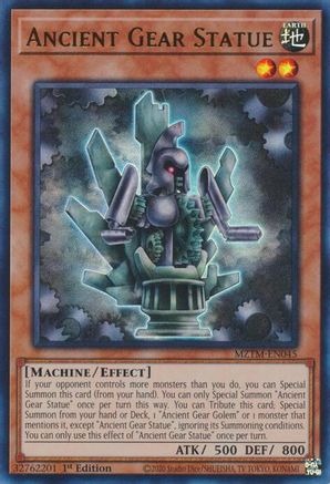 Ancient Gear Statue (MZTM-EN045) - Maze of the Master 1st Edition