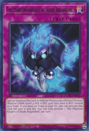The Phantom Knights of Shade Brigandine (MZTM-EN107) - Maze of the Master 1st Edition