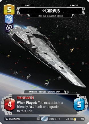 Corvus - Inferno Squadron Raider (1016) (Prestige) (1016) [Jump to Lightspeed]