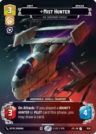 Mist Hunter - The Findsman's Pursuit (1039) (Prestige) (1039) [Jump to Lightspeed]