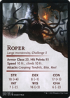 Lurking Roper // Roper (AAFR-025) - Adventures in the Forgotten Realms Art Series (Borderless) Foil