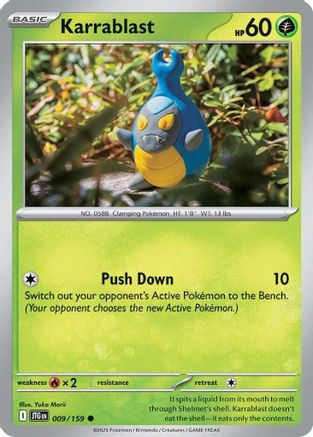 Karrablast (009/159) [Scarlet & Violet: Journey Together]