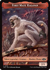 First Mate Ragavan // Treasure Double-Sided Token [Tarkir: Dragonstorm Commander Tokens]