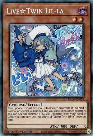 Live Twin Lil-la (PCR) (RA04-EN036) - Quarter Century Stampede 1st Edition