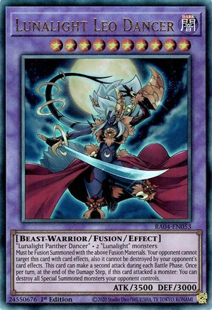 Lunalight Leo Dancer (PUR) (RA04-EN053) - Quarter Century Stampede 1st Edition
