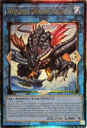 Worldsea Dragon Zealantis (PUR) (RA04-EN082) - Quarter Century Stampede 1st Edition