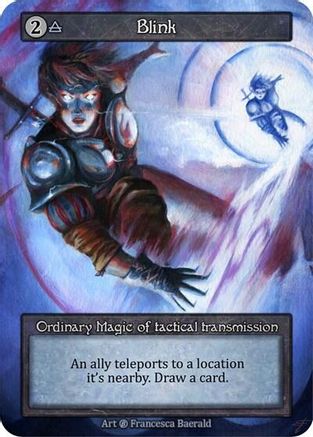 Blink (Foil) (Corrected)  - Beta Foil