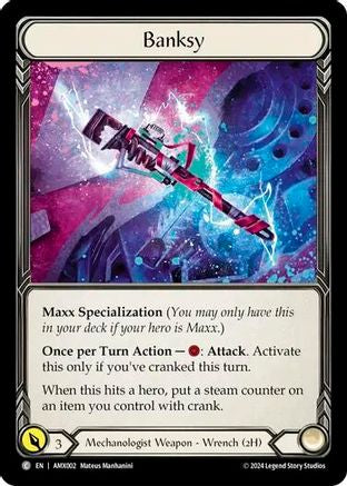Banksy [] (Armory Deck: Maxx Nitro)  Rainbow Foil