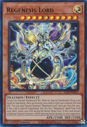 Regenesis Lord (ALIN-EN017) - Alliance Insight 1st Edition