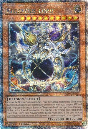 Regenesis Lord (Quarter Century Secret Rare) (ALIN-EN017) - Alliance Insight 1st Edition