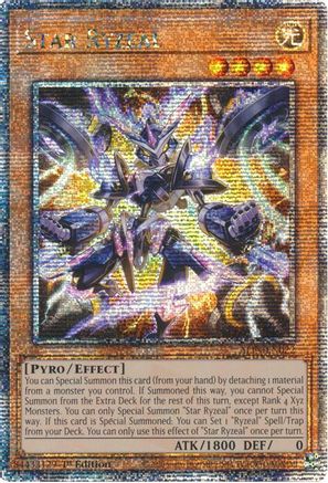 Star Ryzeal (Quarter Century Secret Rare) (ALIN-EN022) - Alliance Insight 1st Edition