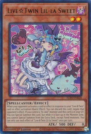 Live Twin Lil-la Sweet (ALIN-EN028) - Alliance Insight 1st Edition
