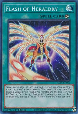 Flash of Heraldry (ALIN-EN056) - Alliance Insight 1st Edition
