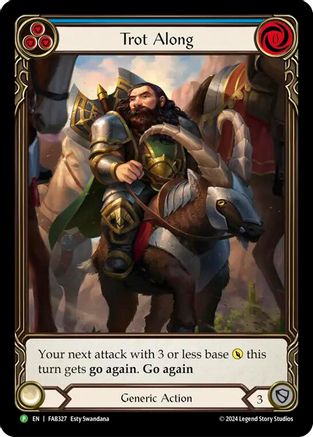 Trot Along [FAB327] (Promo)  Rainbow Foil