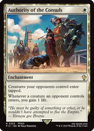 Authority of the Consuls [FINAL FANTASY Commander]