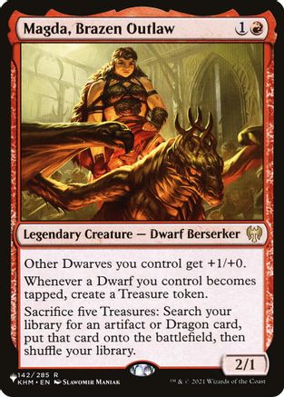 Magda, Brazen Outlaw (KHM) [The List]