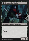 Heir of Falkenrath // Heir to the Night (J21-338) - Jumpstart: Historic Horizons: (Double Faced Transform)