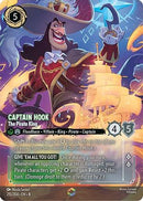 Captain Hook - The Pirate King (Enchanted) (215/204) [Reign of Jafar]