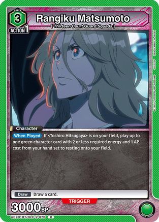 Rangiku Matsumoto (UEX01BT/BLC-2-072) - UEX01BT BLEACH ThousandYear Blood War Vol2