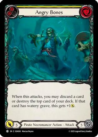 Angry Bones (Yellow) [SEA063] (High Seas)