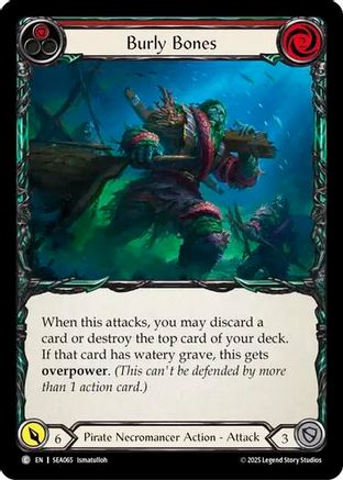 Burly Bones (Red) [SEA065] (High Seas)