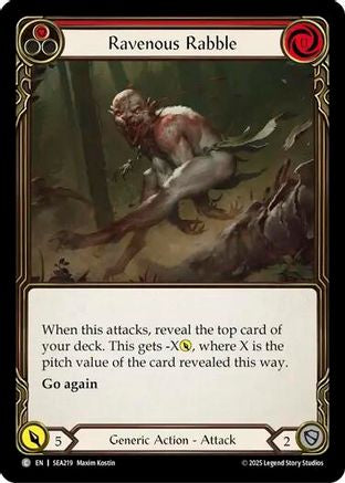 Ravenous Rabble (Red) [SEA219] (High Seas)