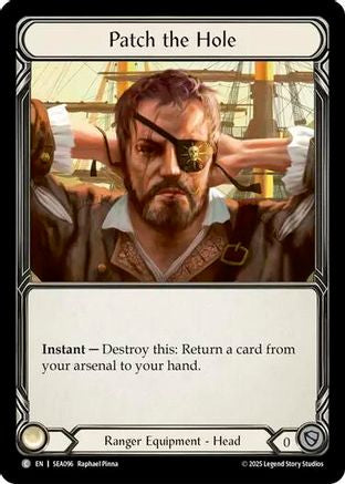 Patch the Hole (Treasure) [SEA096] (High Seas)  Cold Foil