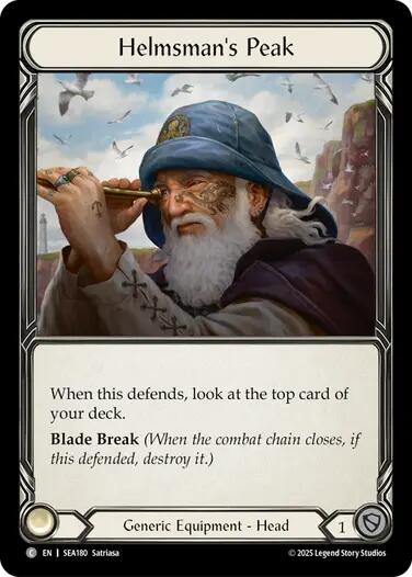 Helmsman's Peak (Treasure) [SEA180] (High Seas)  Cold Foil