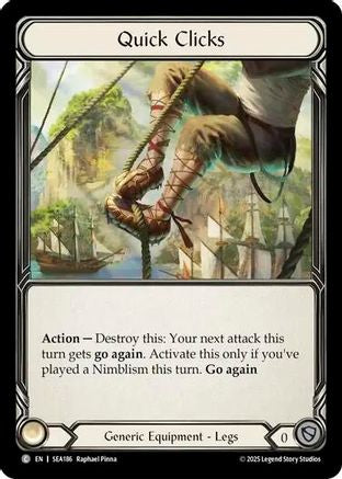 Quick Clicks (Treasure) [SEA186] (High Seas)  Cold Foil