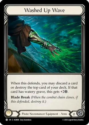 Washed Up Wave [AGB006] (Armory Deck: Gravy Bones)  Rainbow Foil