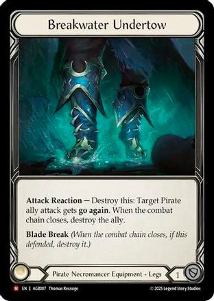 Breakwater Undertow [AGB007] (Armory Deck: Gravy Bones)  Rainbow Foil