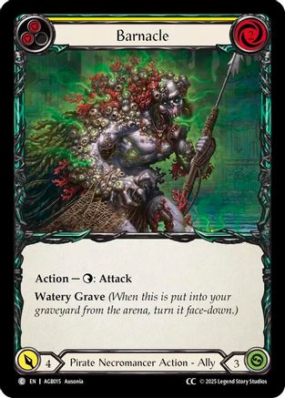 Barnacle (CC Tag) [AGB015] (Armory Deck: Gravy Bones)
