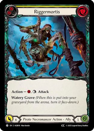 Riggermortis (CC Tag) [AGB018] (Armory Deck: Gravy Bones)