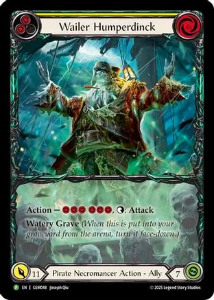 Wailer Humperdinck [GEM048] (GEM Pack 2)  Rainbow Foil