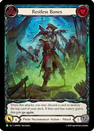 Restless Bones (Blue) [GEM050] (GEM Pack 2)