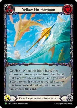 Yellow Fin Harpoon [GEM056] (GEM Pack 2)